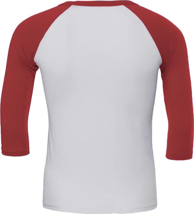 Immagine prodotto Bella Canvas Felpa da baseball in tela con manica 34 (XL)