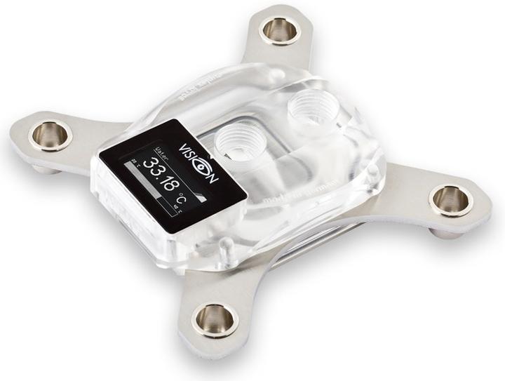 Image du produit Aqua Computer cuplex kryos NEXT avec VISION LGA 115x - Acrylique/Nickel