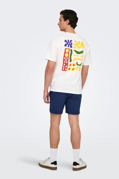 Actual product image Only & Sons Onskian Reg Seersucker Shorts (L)