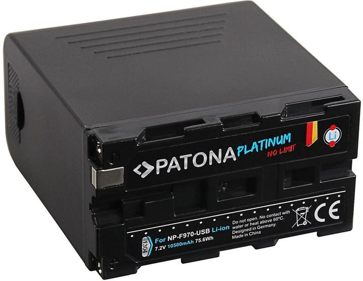 Produktbild Patona Digitalkamera-Akku für Sony NP-F970 und CCD Serie (Kamera Akku)