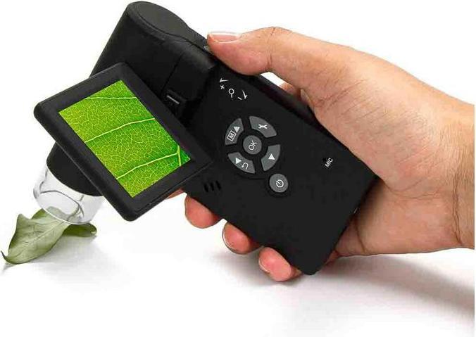 Actual product image Rs Pro 3"LCD digital microscope 5M, inter.adapt