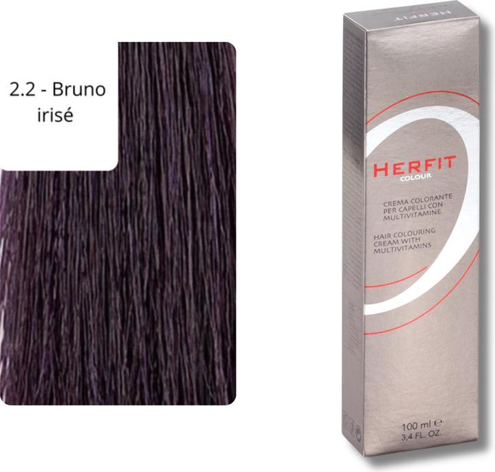 Actual product image XanitaliaPro Hair Colour With Vitamins (2.2 - Bruno irisé)