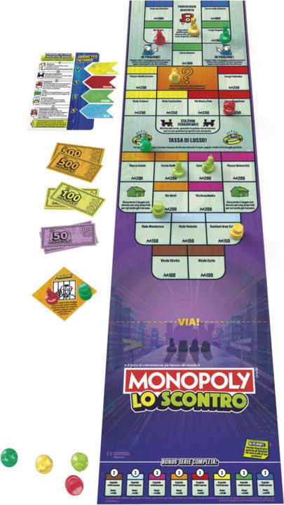 Actual product image Hasbro Gaming Monopoly (Italian)