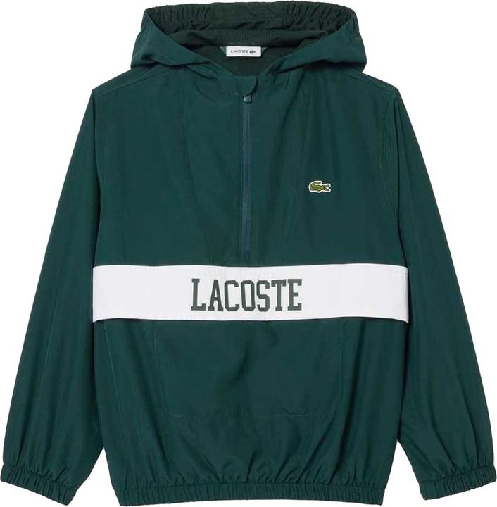 Lacoste Kapuzenpullover mit halbem Reissverschluss