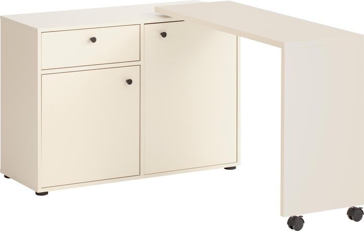 Schildmeyer Lovund Tiny Working Kommode cremebeige (104.5 x 39 x 75.5 cm)