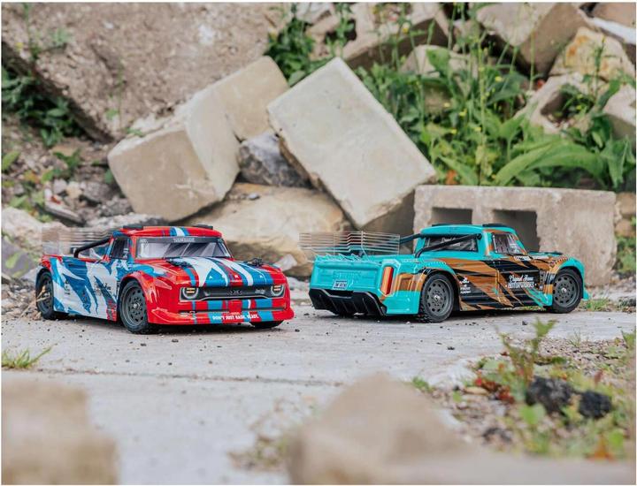 Produktbild Arrma Infraction 4x4 Mega, Rot/Blau 1:8, RTR (RTR Ready-to-Run)