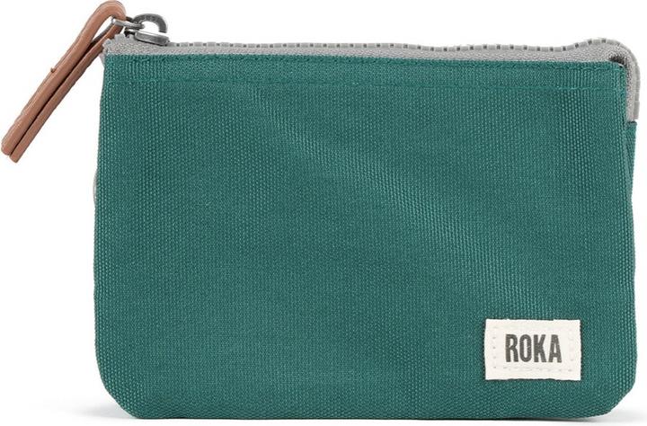 Roka London Carnaby Sustainable Teal (Canvas) Small