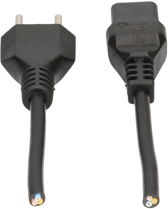 Image du produit Max Hauri Câble d'appareil TD H05VV-F3G1.0 Type 12 / C13 (4 m, Type 12)