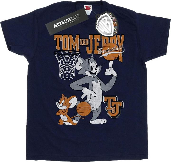 Tom & Jerry Spinning Basketball TShirt Mädchen