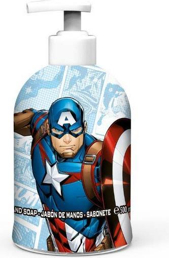 Actual product image Cartoon Hand Soap Captain America (500 ml) (Liquid soap, 500 ml)
