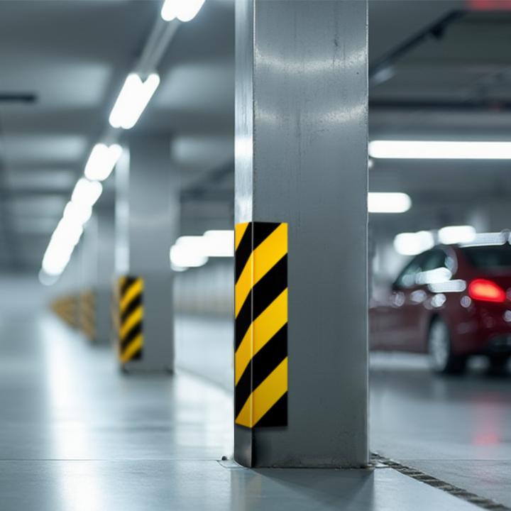 Actual product image Wiltec Garage wall protection Self-adhesive door edge protection Parking aid car garage
