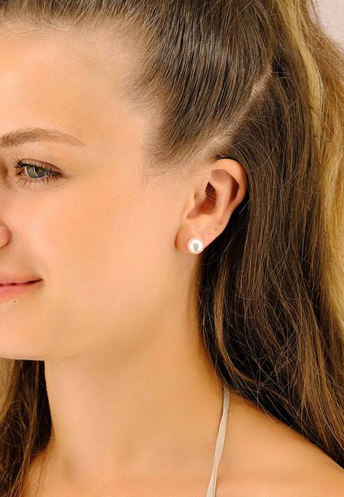 Image du produit Muau Boucles d'oreilles (750 Perle Akoya)