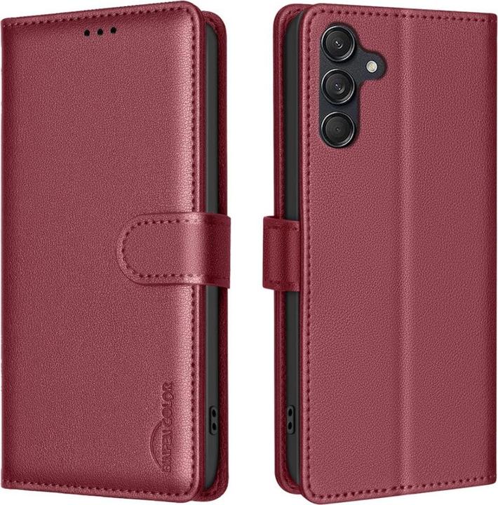 Produktbild Binfen Color Galaxy A16 - BINFEN Leder Etui Hülle mit RFID Blocker (Samsung Galaxy A16 5G)