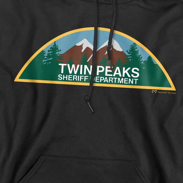 Immagine prodotto Twin Peaks Sheriff Department Felpa con Cappuccio Uomo (S)