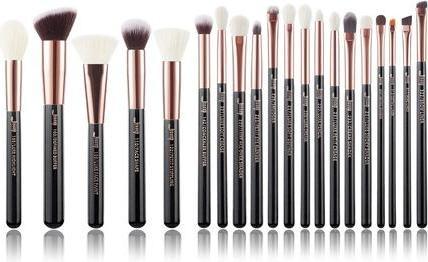 Actual product image Jessup Soft Natural Bristle Foundation Eyeshadow Blending Blusher Buffer Concealer Brush (Foundation)