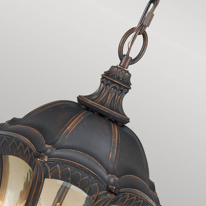 Immagine prodotto Elstead Lighting Lampada a sospensione per esterni Baton Rouge E14 a 4 pieghe in noce IP44 (E14)