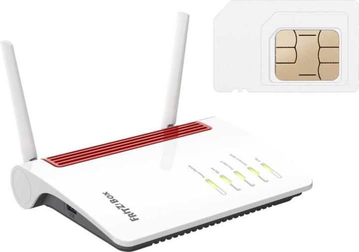 AVM FRITZ.Box 6850 5G + forfait données digitec iot (30 jours illimités 2000 Mbit/s)