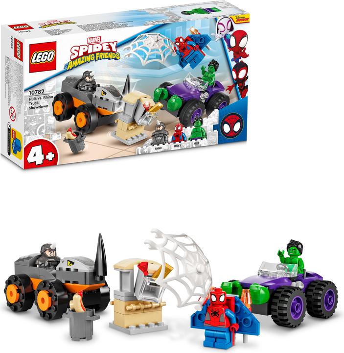 Produktbild LEGO Hulks und Rhinos Truck-Duell (10782, LEGO Marvel)