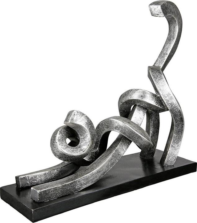 Produktbild Gilde Stetching, Katze, Silber H: 29 cm