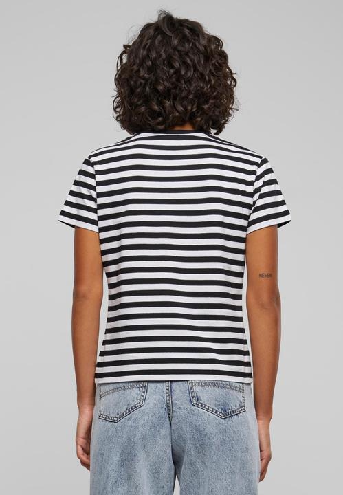 Produktbild Urban Classics Ladies Regular Striped Tee - 142653 (4XL)