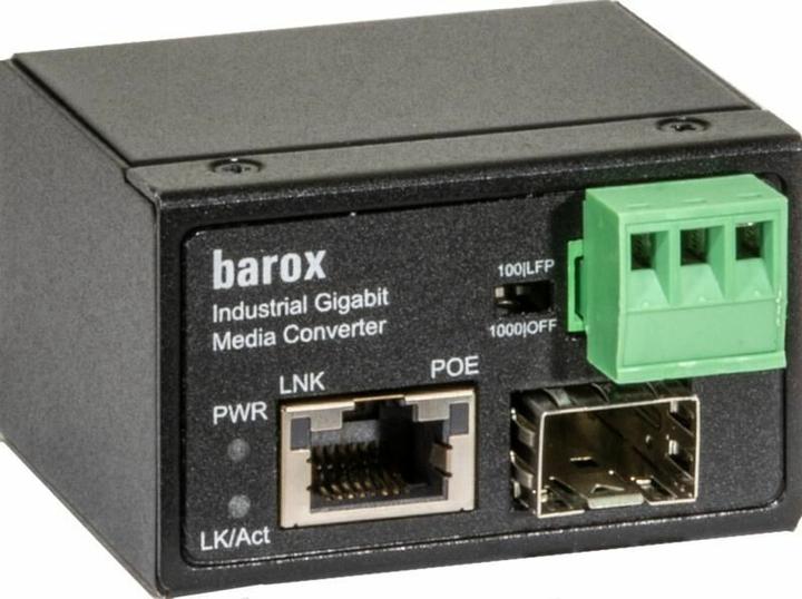 Produktbild Barox Media-conv. DIN-rail, ext