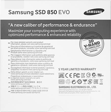 Actual product image Samsung 850 EVO Basic (1000 GB, 2.5")