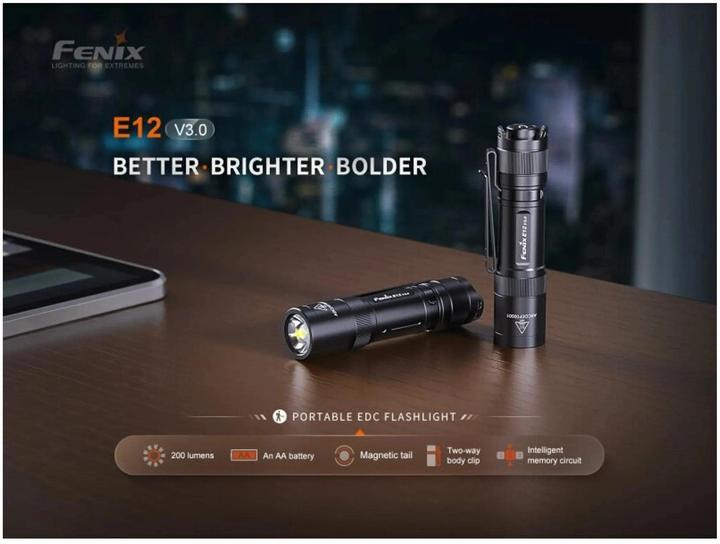 Immagine prodotto Fenix Taschenlampe E12 (8.10 cm, 200 lm)