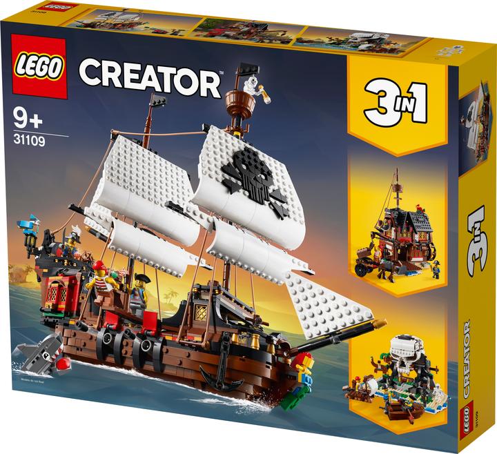 Image du produit LEGO Bateau pirate (31109, LEGO Creator 3-in-1)