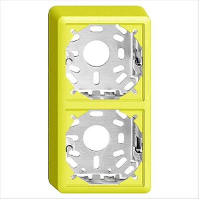 Produktbild Feller AP-Gehäuse Edizio 140x74x39 mm lemon