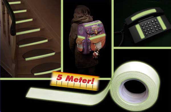 Produktbild Leuchtband selbstklebend, 5 m lang - 20 mm breit