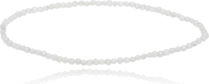 Immagine prodotto Leyda Bracciale in calcedonio (17 cm, Pietra colorata)
