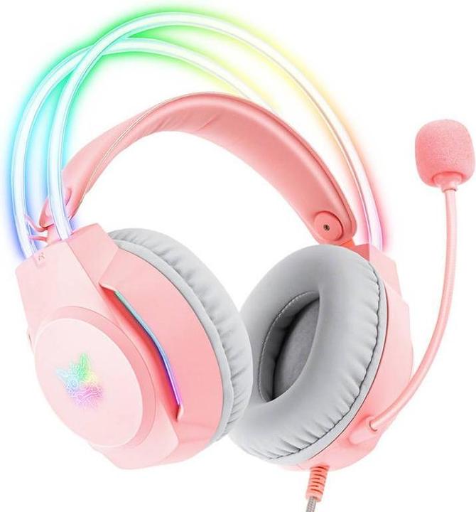 Produktbild Onikuma X26 Gaming-Kopfhörer (kabelgebunden) Pink (Kabelgebunden)