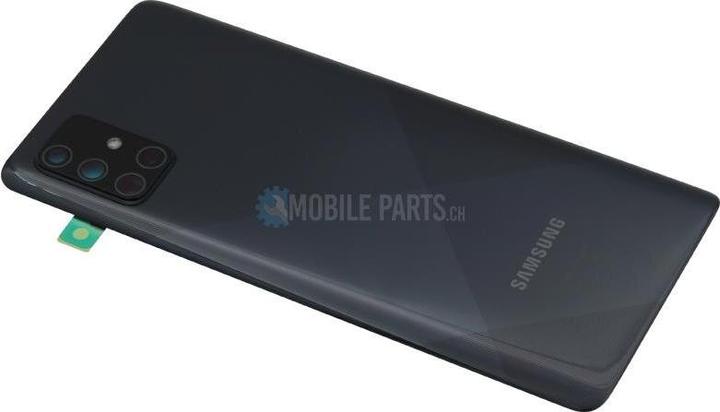 Produktbild Samsung Original Galaxy A71 Backcover Prism Crush Black (Galaxy A71)