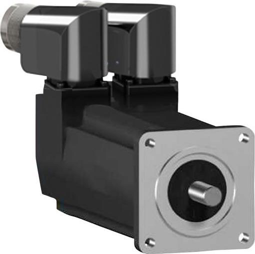 Actual product image Schneider AC servo, SH3, 55 mm, 1.2 nm, smooth shaft IP54/IP65, singleturn 128 P/U, 2x M23 SH30553P01A2000