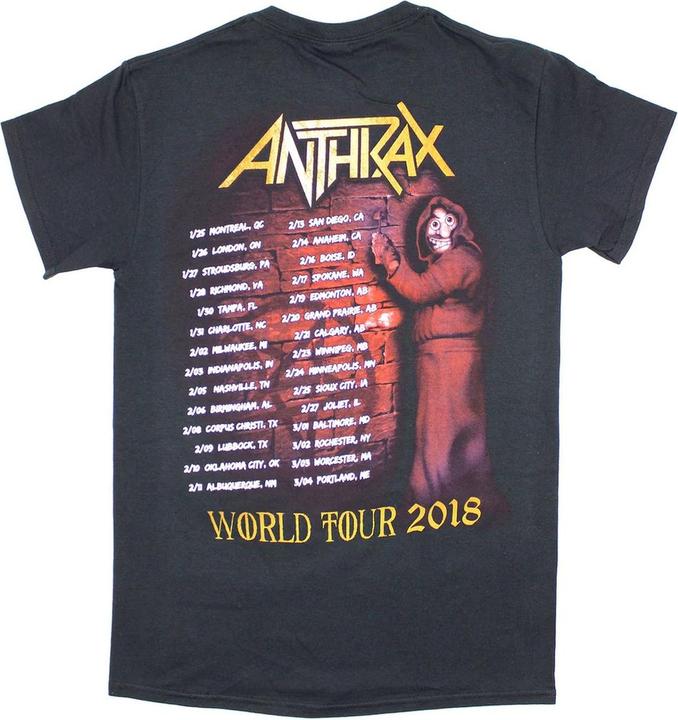 Produktbild Anthrax Bloody Eagle World Tour 2018 TShirt (S)