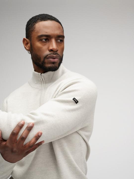 Actual product image Mover Plastic Free Sportswear Heavy Merino Zip Neck (M)
