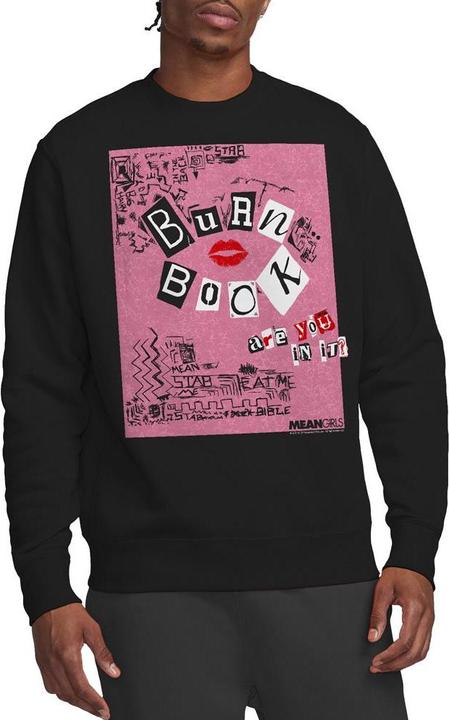 Immagine prodotto Mean Girls Burn Book Felpa Adulto Unisex (L)
