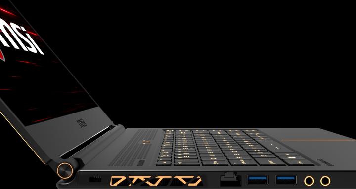 Actual product image MSI GS65 Stealth Thin - 512GB - GS65 8RF-078 (15.60", Intel Core i7-8750H, 16 GB, 512 GB, DE)