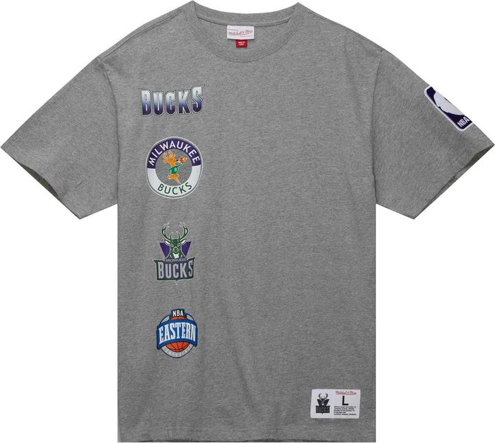 Actual product image Mitchell & Ness Shirt - HOMETOWN CITY Milwaukee Bucks - S (S)