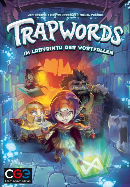 Actual product image Czech games edition Trapwords (German)