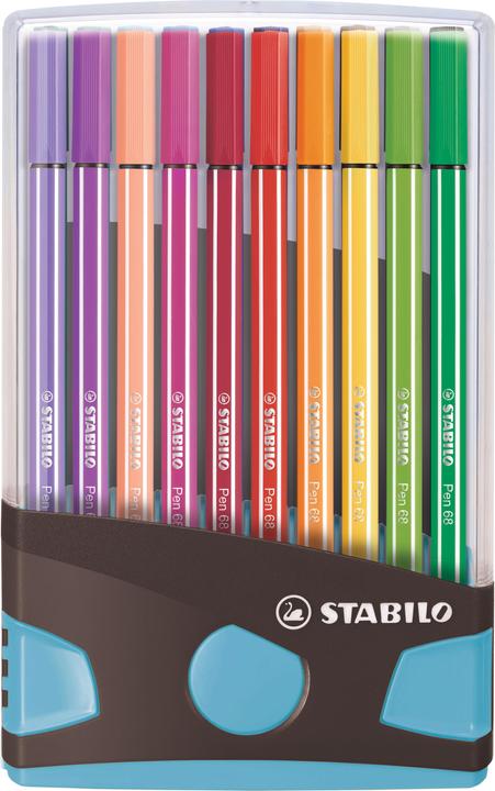 Immagine prodotto STABILO Penna 68 Pennarello premium (Multicolore, 20 x)