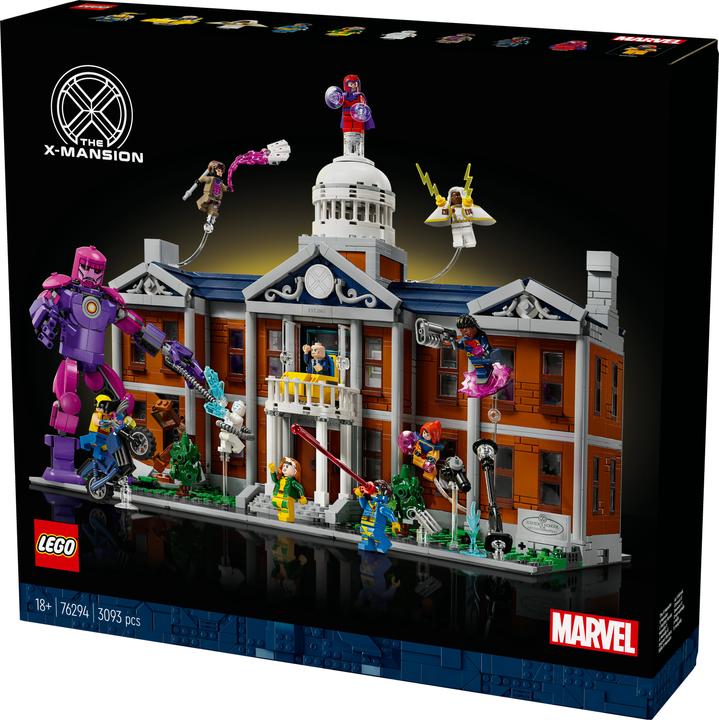 Immagine prodotto LEGO X-Men: X-Mansion (76294, LEGO Marvel, Set LEGO rari)