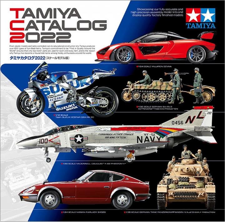 Produktbild Tamiya Modellbaukatalog 2022 4 Lang.