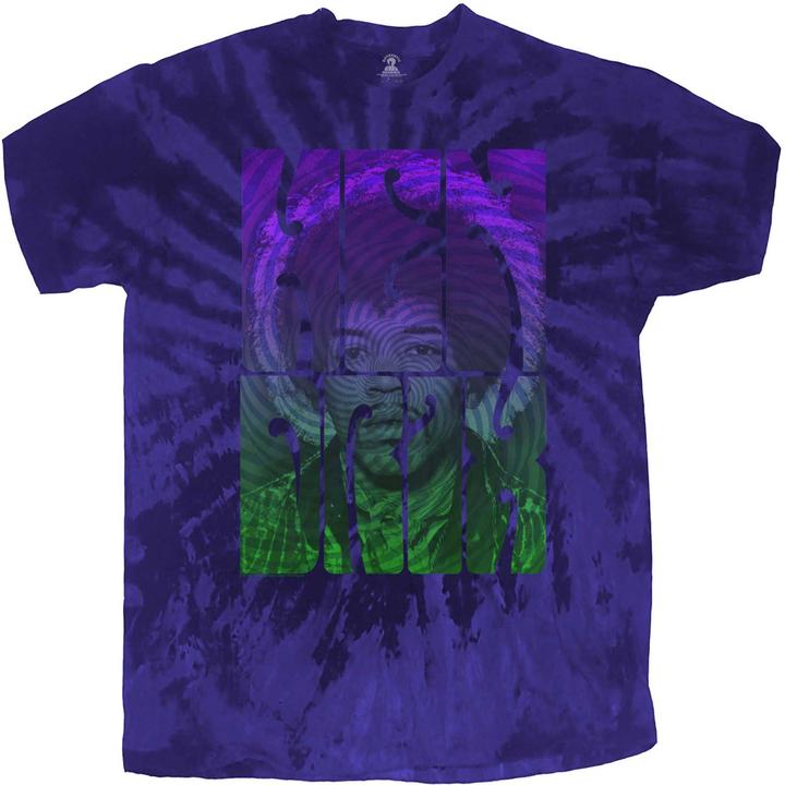 Jimi Hendrix Adult Swirl Tie Dye TShirt