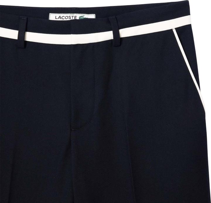 Actual product image Lacoste Mens Badge Straight Suit Trousers (Frequency band 38 (2600 MHz))