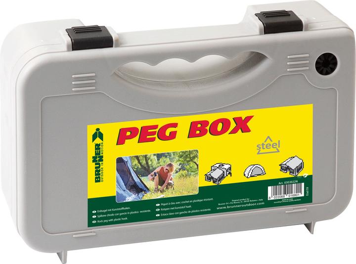 Actual product image Brunner Peg Box Hexa peanut 20 pieces 22cm