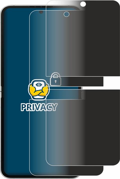 Immagine prodotto BROTECT Pellicola privacy antispia Pellicola di protezione dalla luce blu (2 Pezzo/i, Samsung Galaxy Z Flip6)