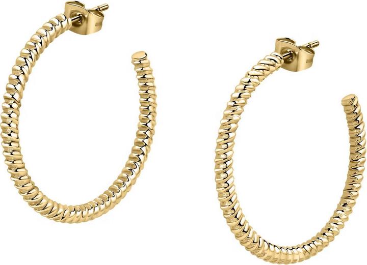 Morellato Creole Earrings +Ip Gold (Edelstahl)