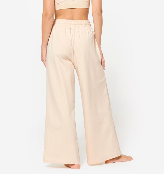 Image du produit Domyos Pantalon ample Fitness Femme - 520 Blanc Coquille (W26/L30)