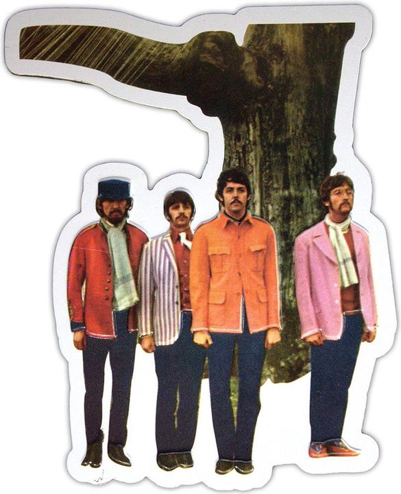 Produktbild The Beatles KühlschrankMagnet Strawberry Fields Forever Geprägt (1 x)